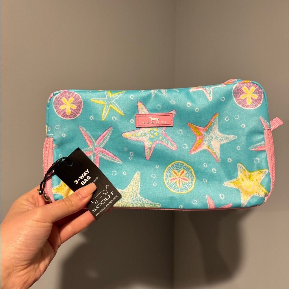 Scout Starfish Print Accessory/Cosmetic Bag